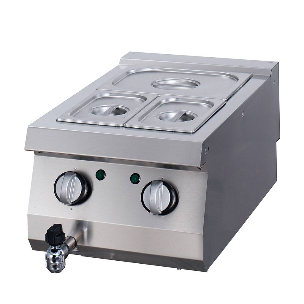 Heavy Duty Bain Marie - Enkel enhet - 70cm djup - Elektrisk