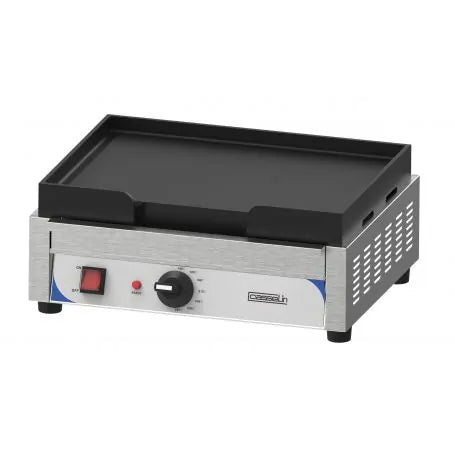 Stekplatta 380 x 280 mm - Slät - Gjutjärn - 2400 watt 
