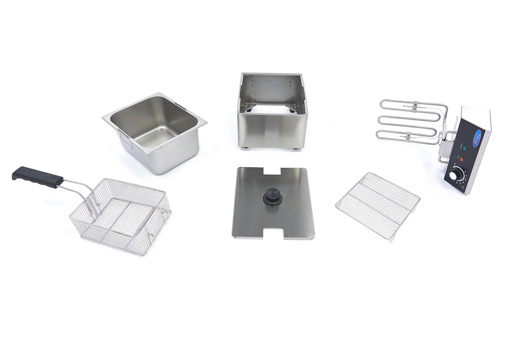 Friteringskastrull - 6L - 1 korg - upp till 0,9 kg pommes frites