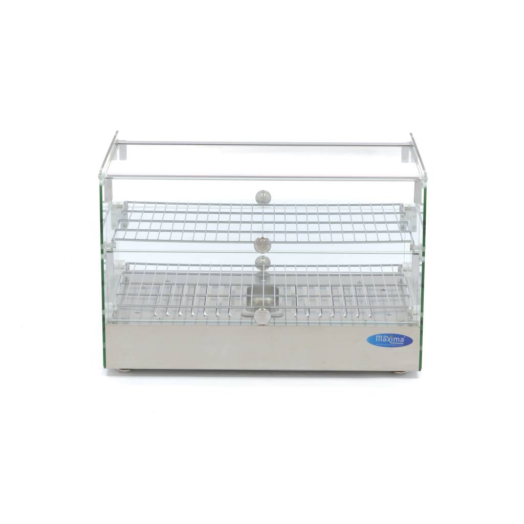 Värmeskåp - Värmedisplay - 50L - 55cm - 2 hyllplan