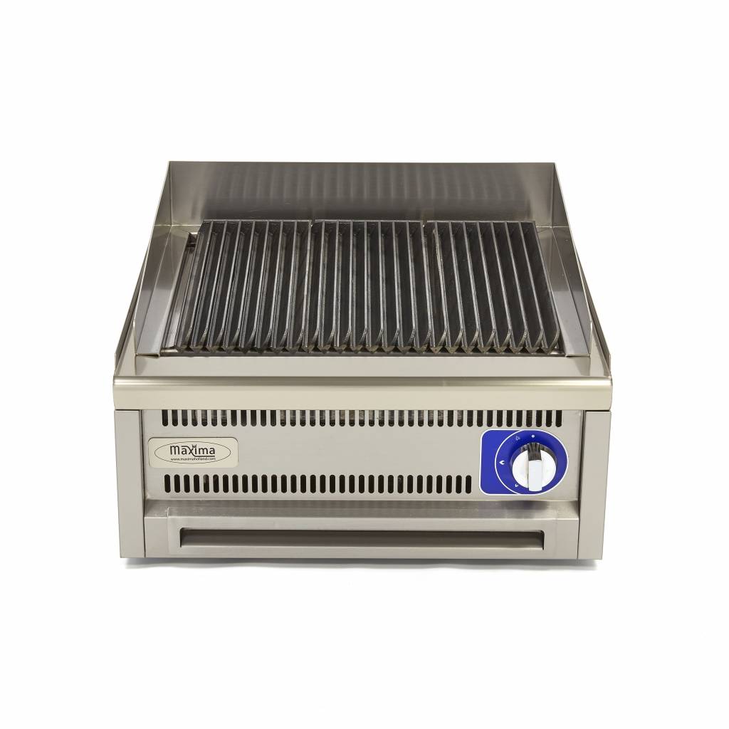 professionell kolgrill - Dubbel enhet - 60 cm djup - Gas