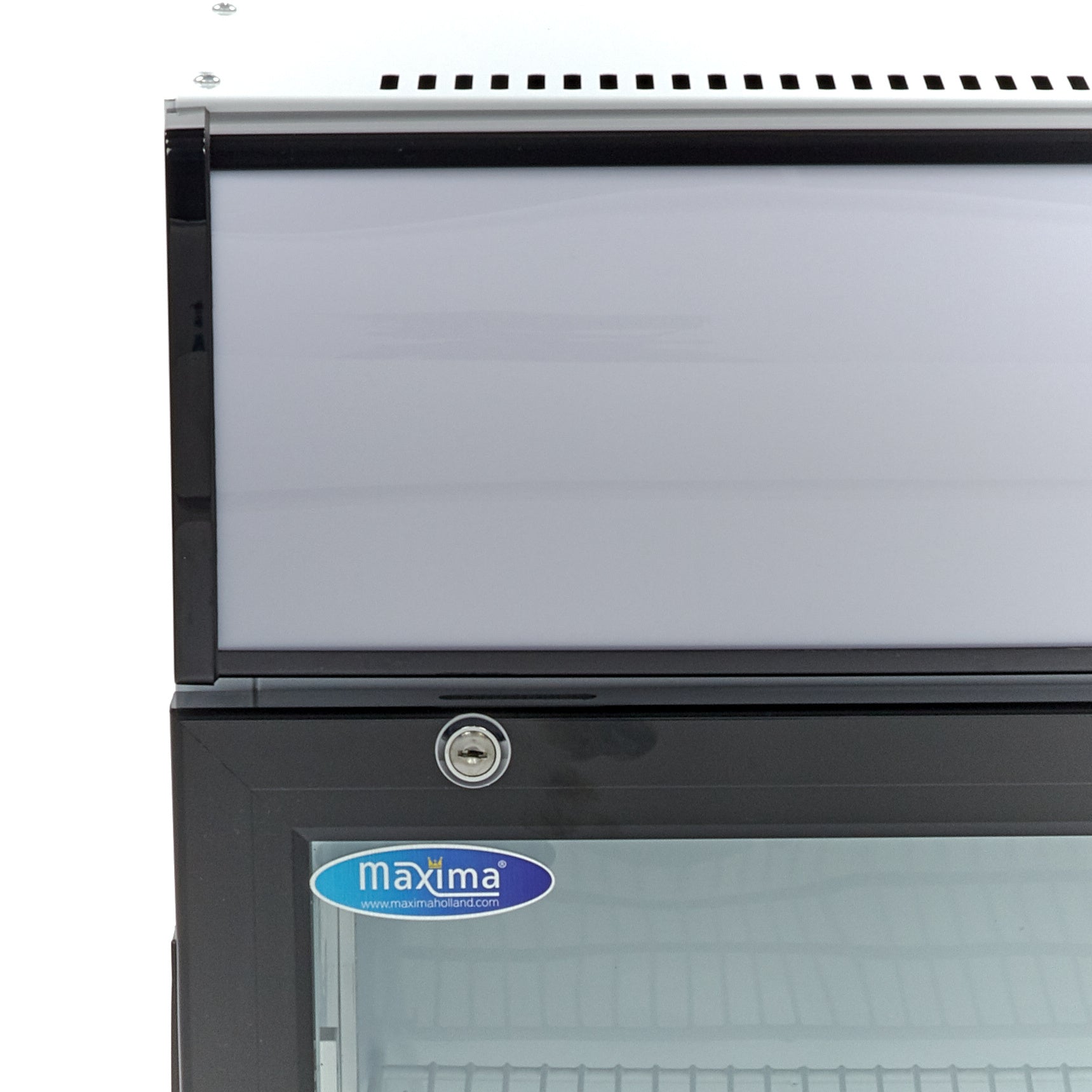 Display kyl - 50L - 2 justerbara hyllor