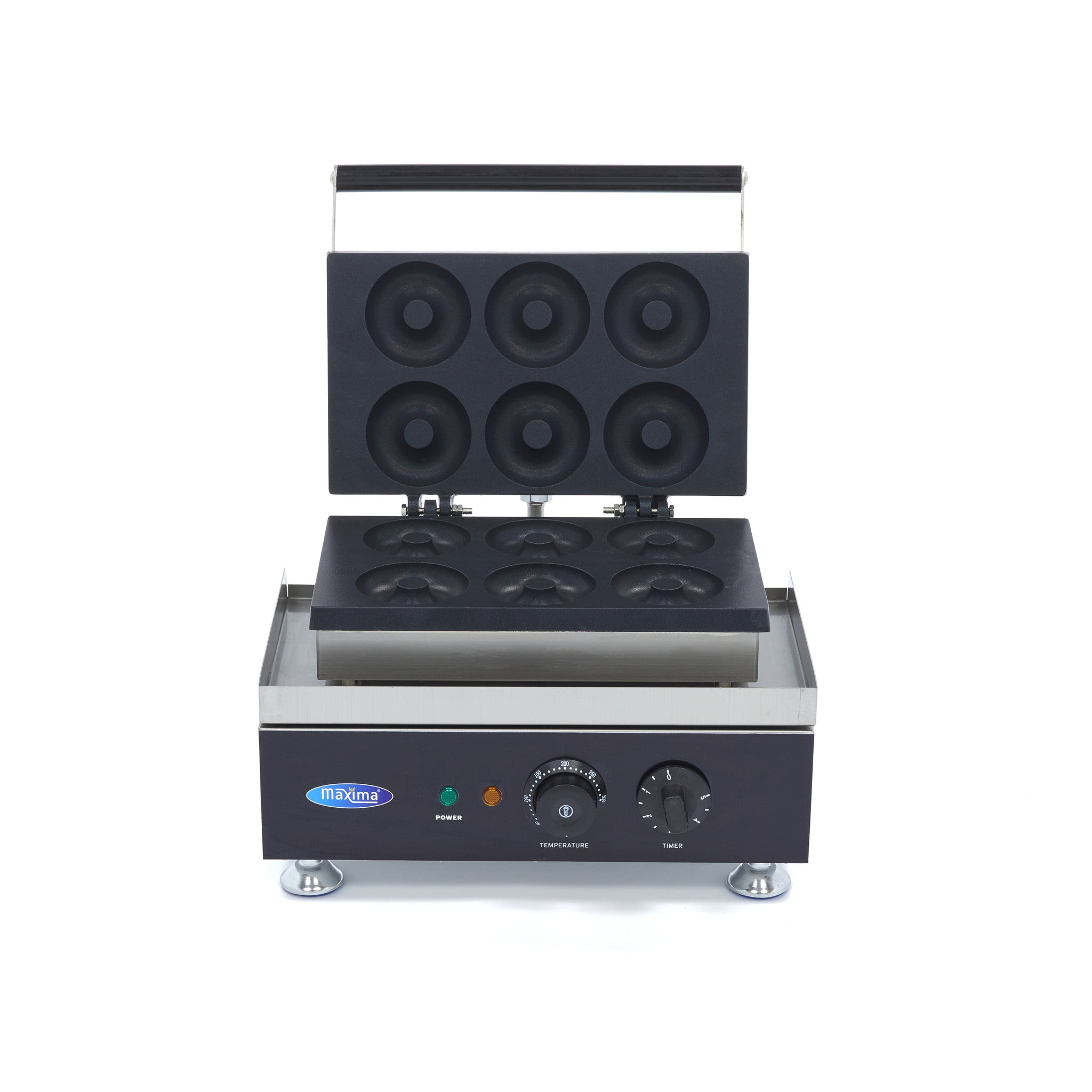 Donut Maker - 6 munkar - Ø8cm - med inbyggd timer