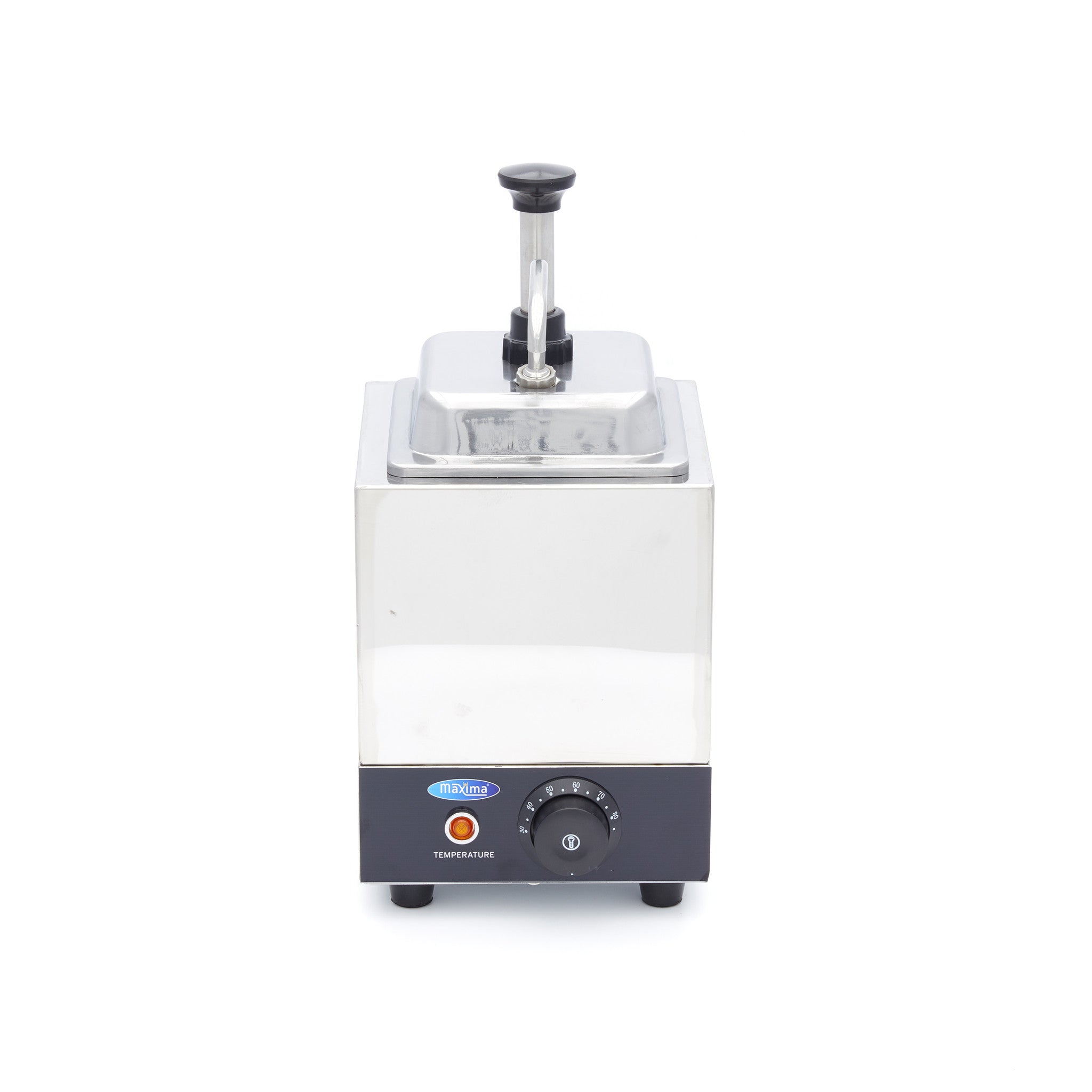 Uppvärmd såsdispenser - 2L - med pump
