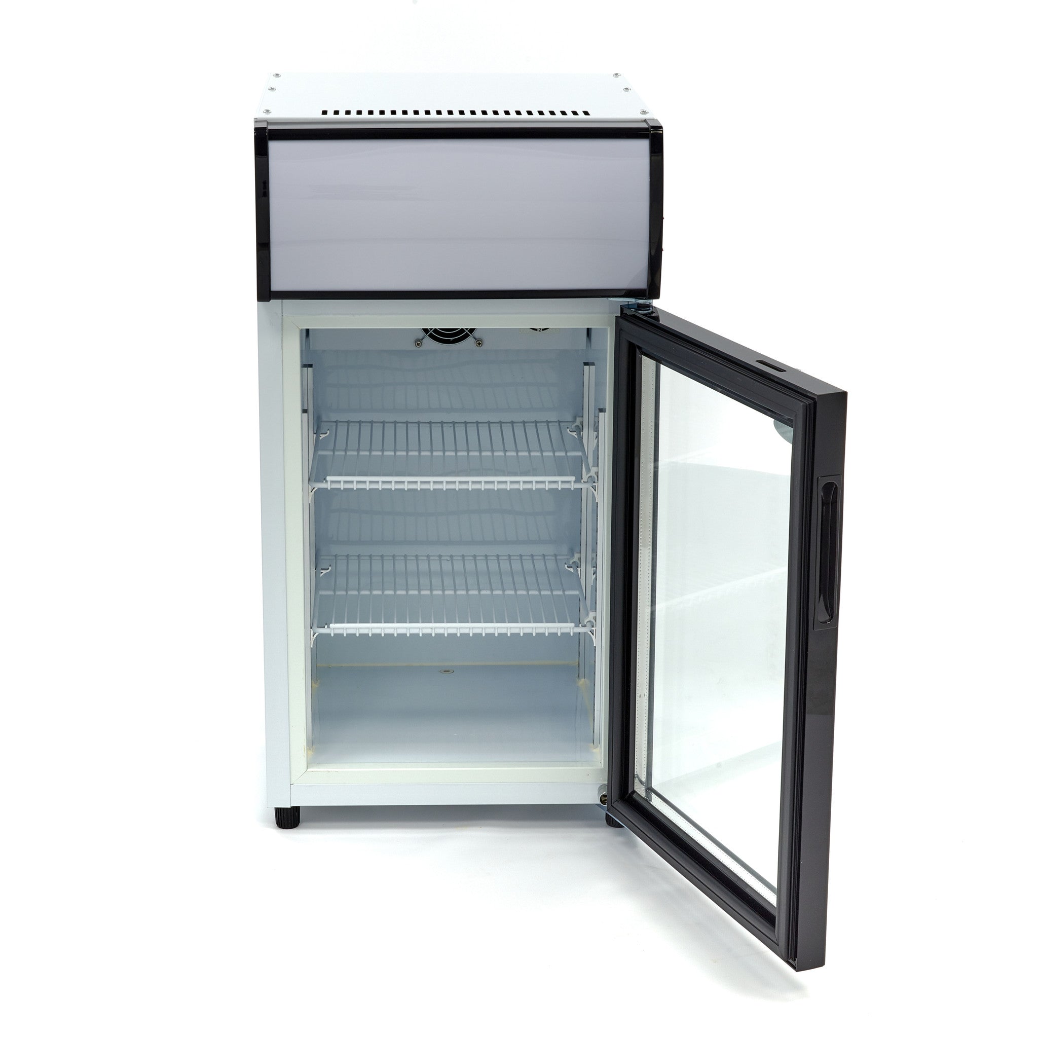 Display kyl - 50L - 2 justerbara hyllor