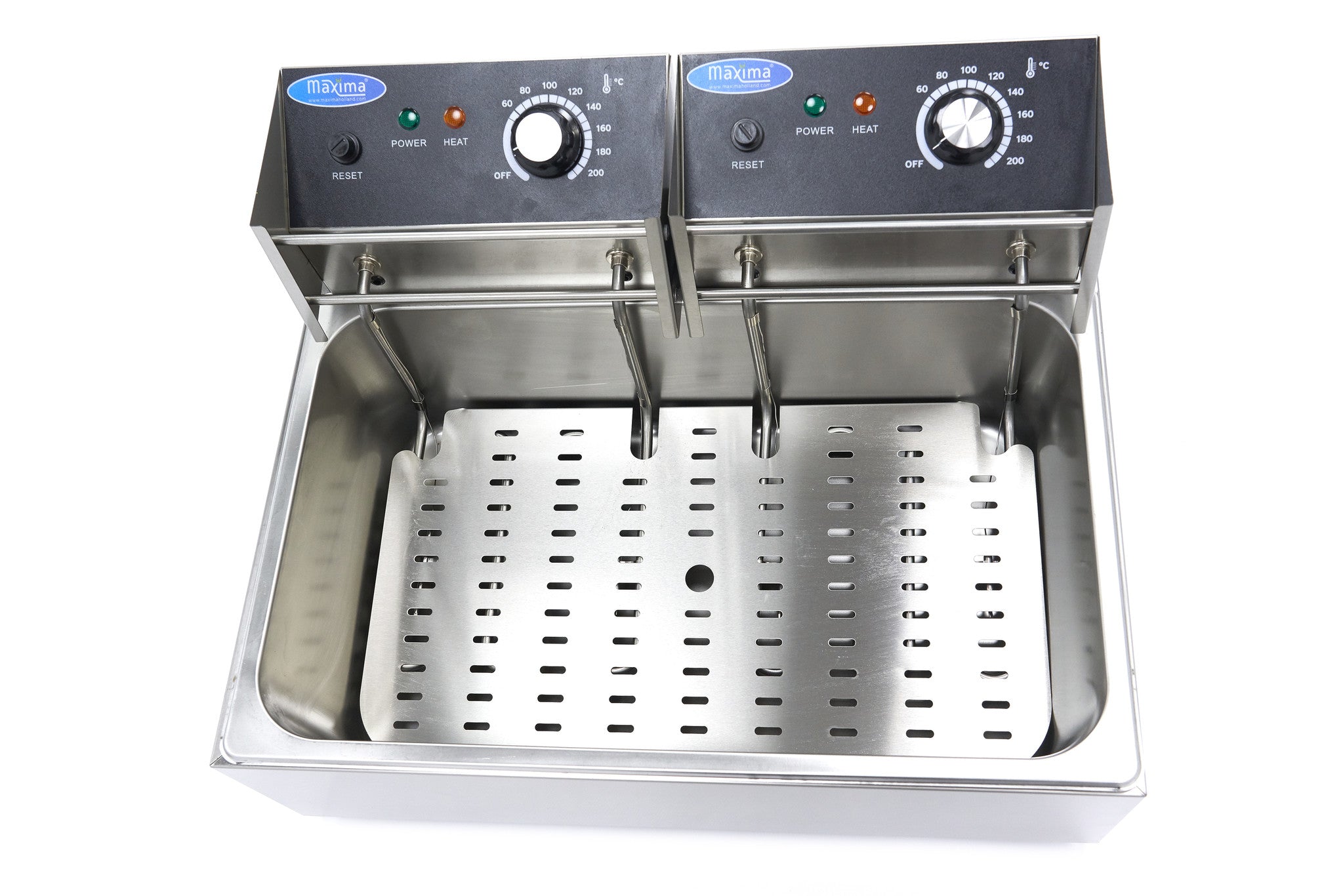 Friteringskastrull - 15L - 1 korg - upp till 3 kg pommes frites