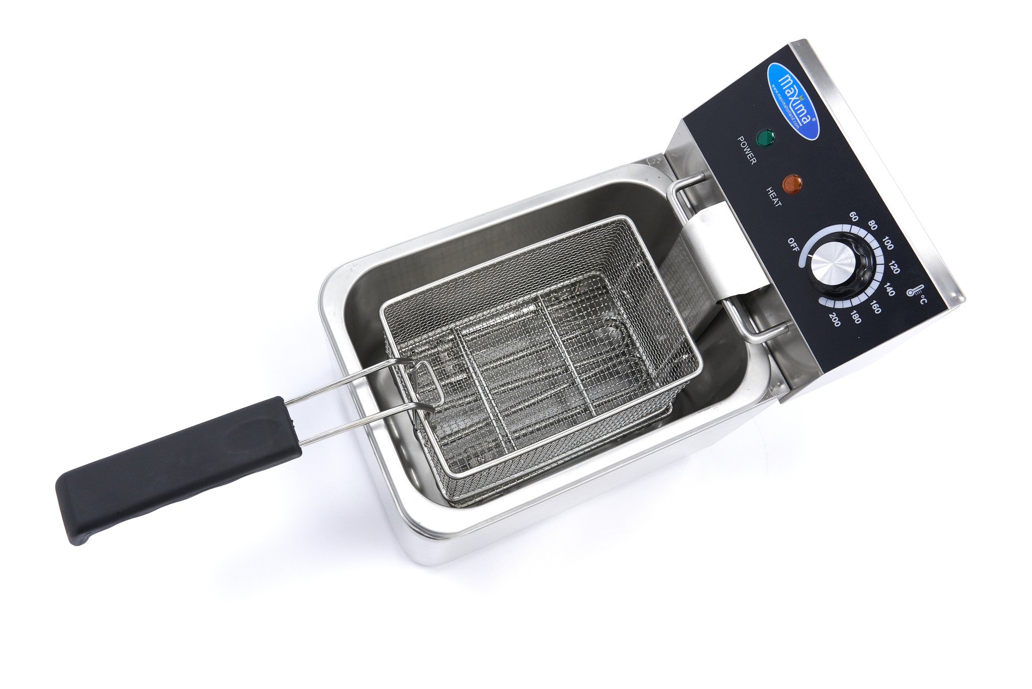 Friteringskastrull - 4L - 1 korg - upp till 0,8 kg pommes frites