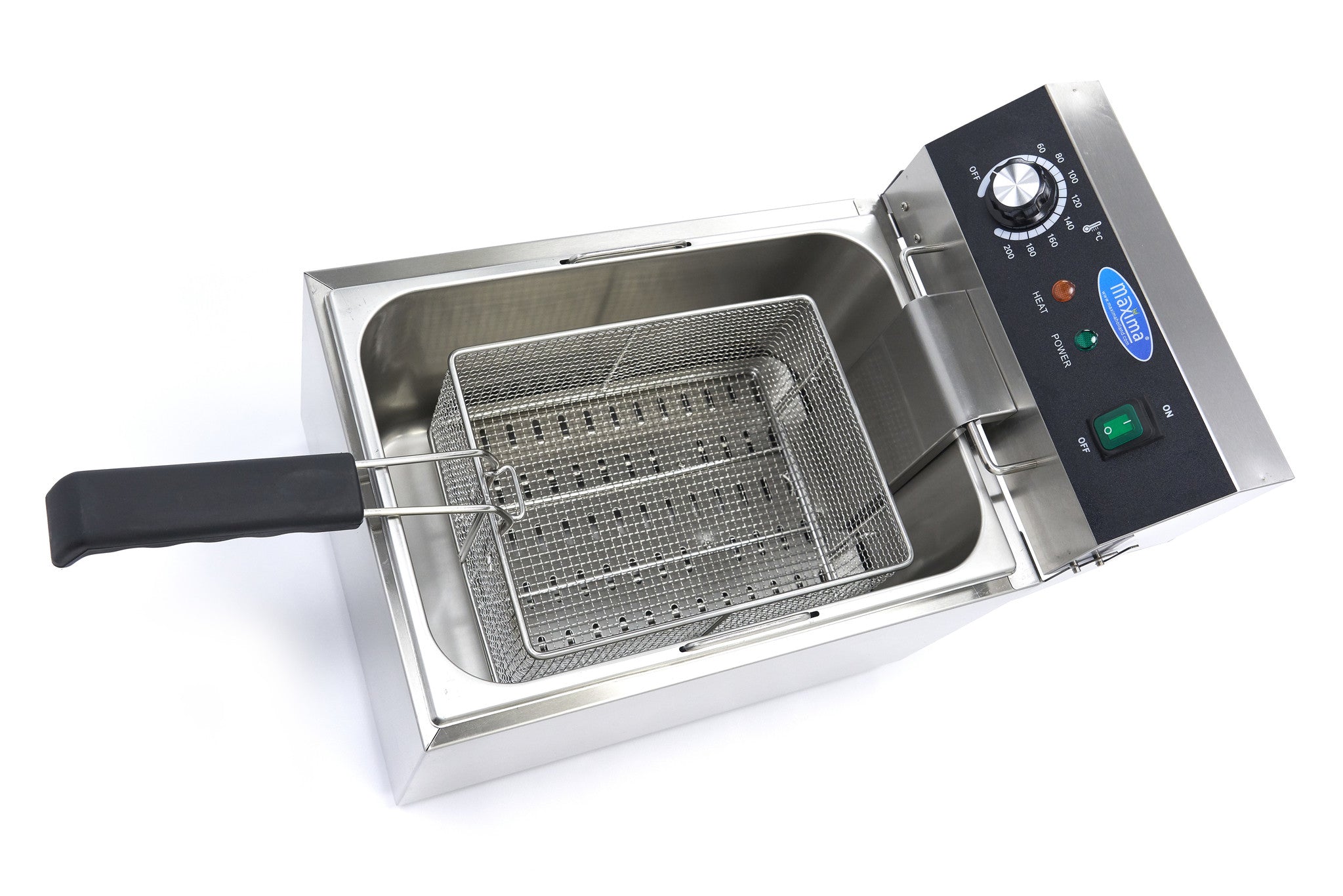 Friteringskastrull - 11L - 1 korg - upp till 1,4 kg pommes frites
