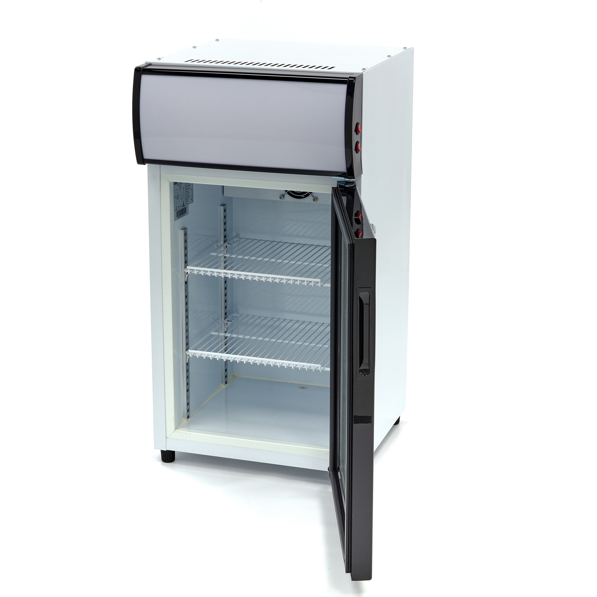 Display kyl - 50L - 2 justerbara hyllor