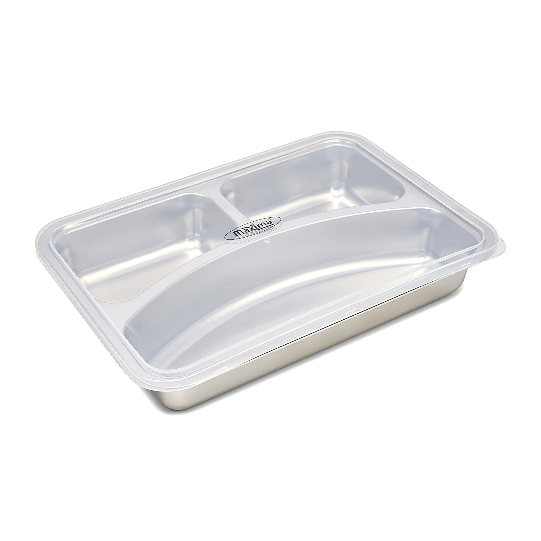 Lock för 3-facks tallrik - Plast - Tål diskmaskin