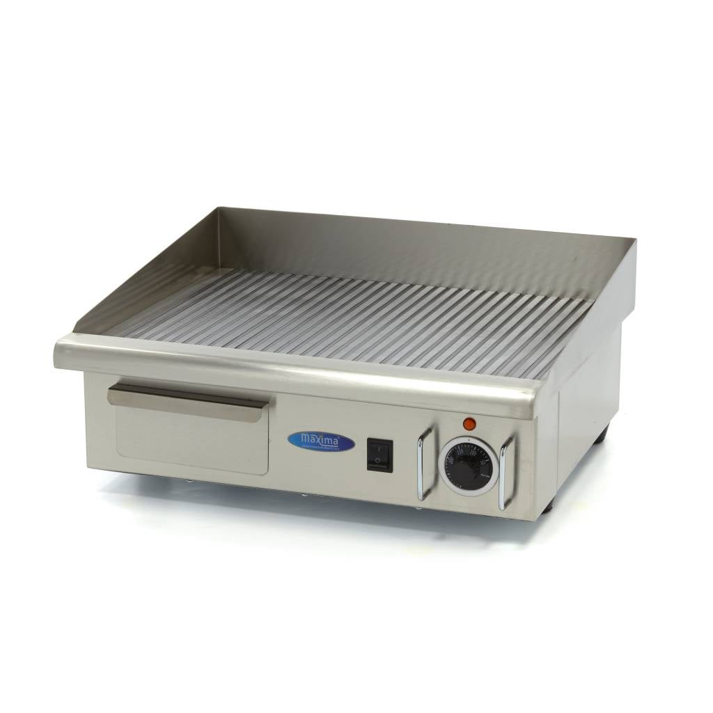 Grillgaller - Räfflade - 55cm - inklusive droppbricka