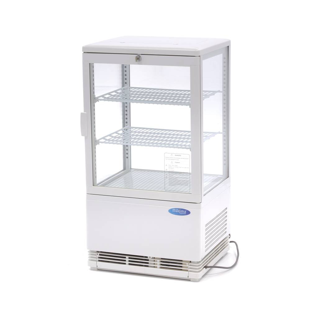 Kylvitrin 58L - 43cm - Vit