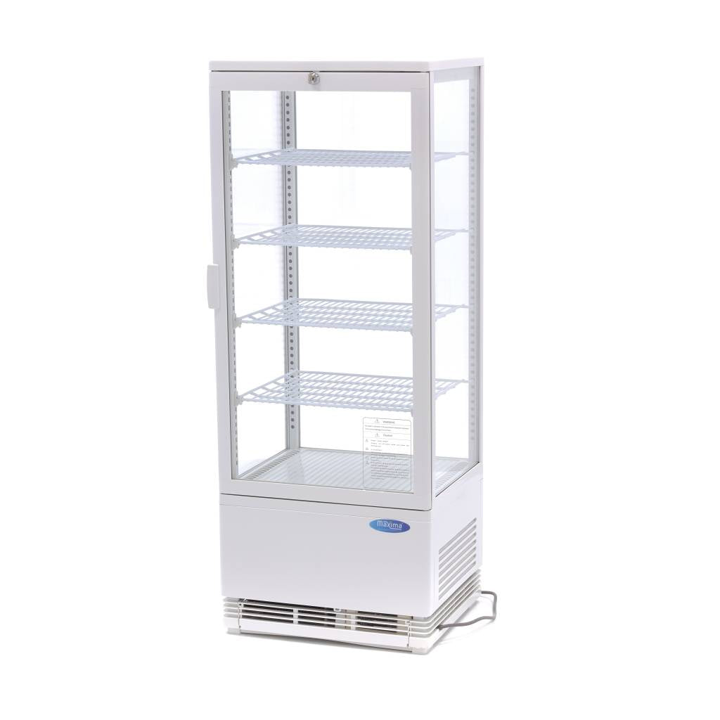Kylvitrin - 98L - 43cm - Vit