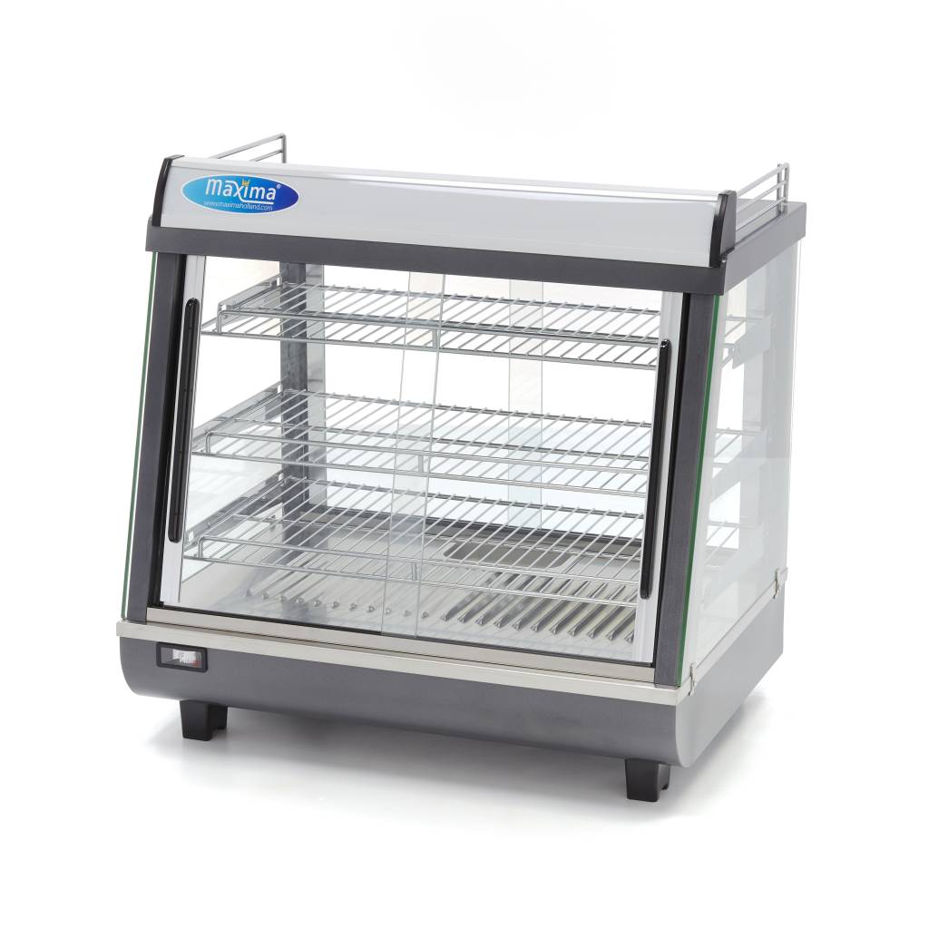 Värmeskåp - Värmedisplay - 96L - 67,5 cm - 3 hyllplan