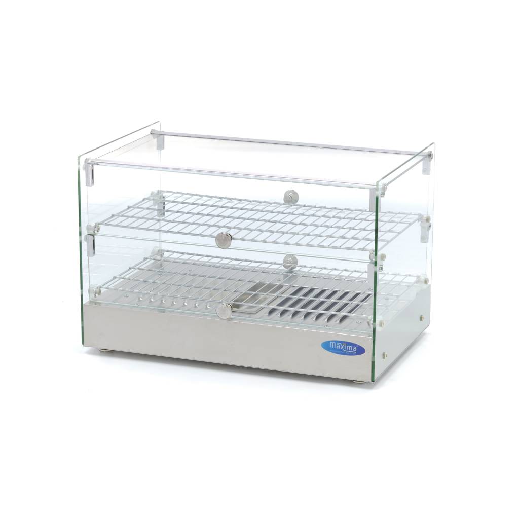 Värmeskåp - Värmedisplay - 50L - 55cm - 2 hyllplan