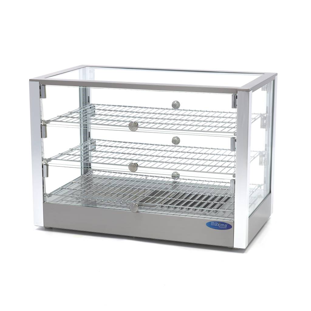Värmeskåp - Värmedisplay - 115L - 70cm - 3 hyllplan