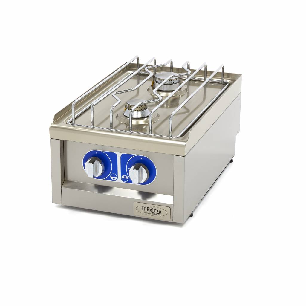 Spis - 2 brännare - Enhet - 60 cm djup - Gas