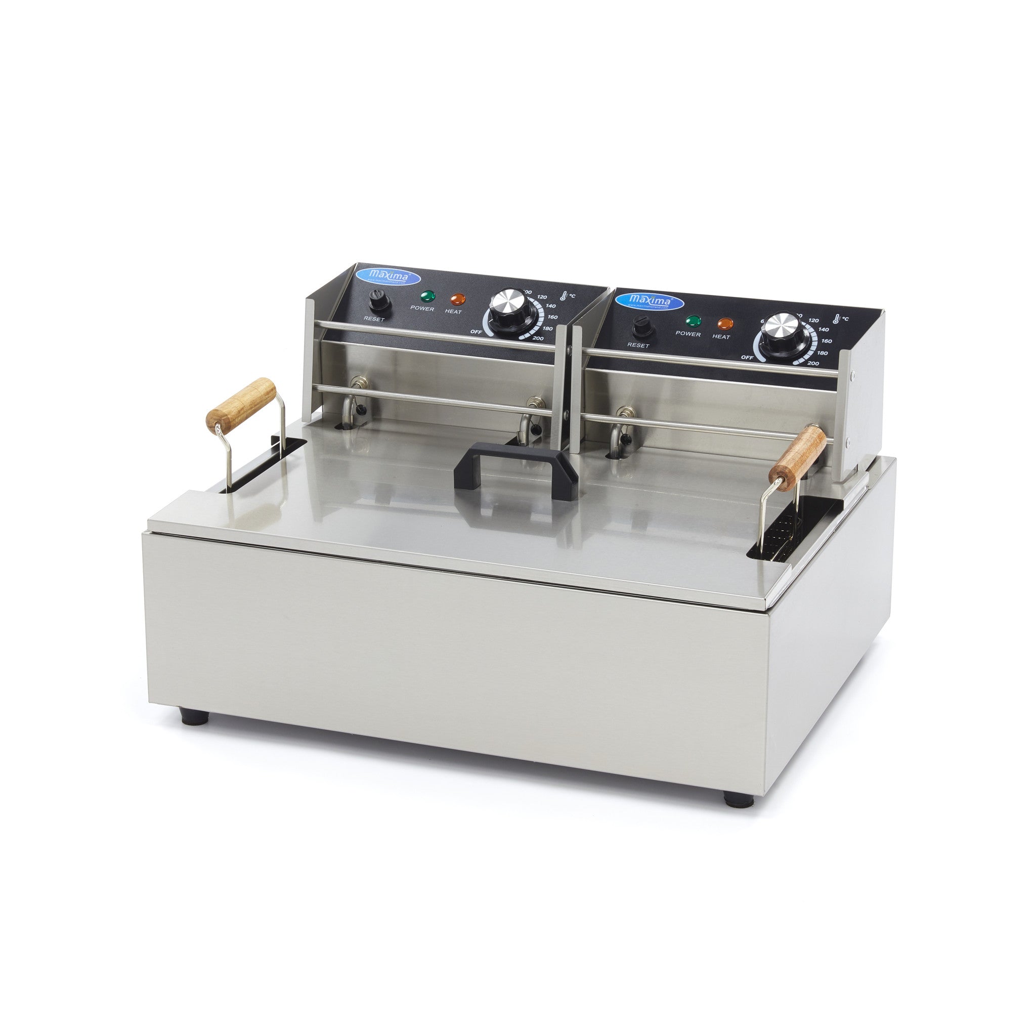 Friteringskastrull - 15L - 1 korg - upp till 3 kg pommes frites