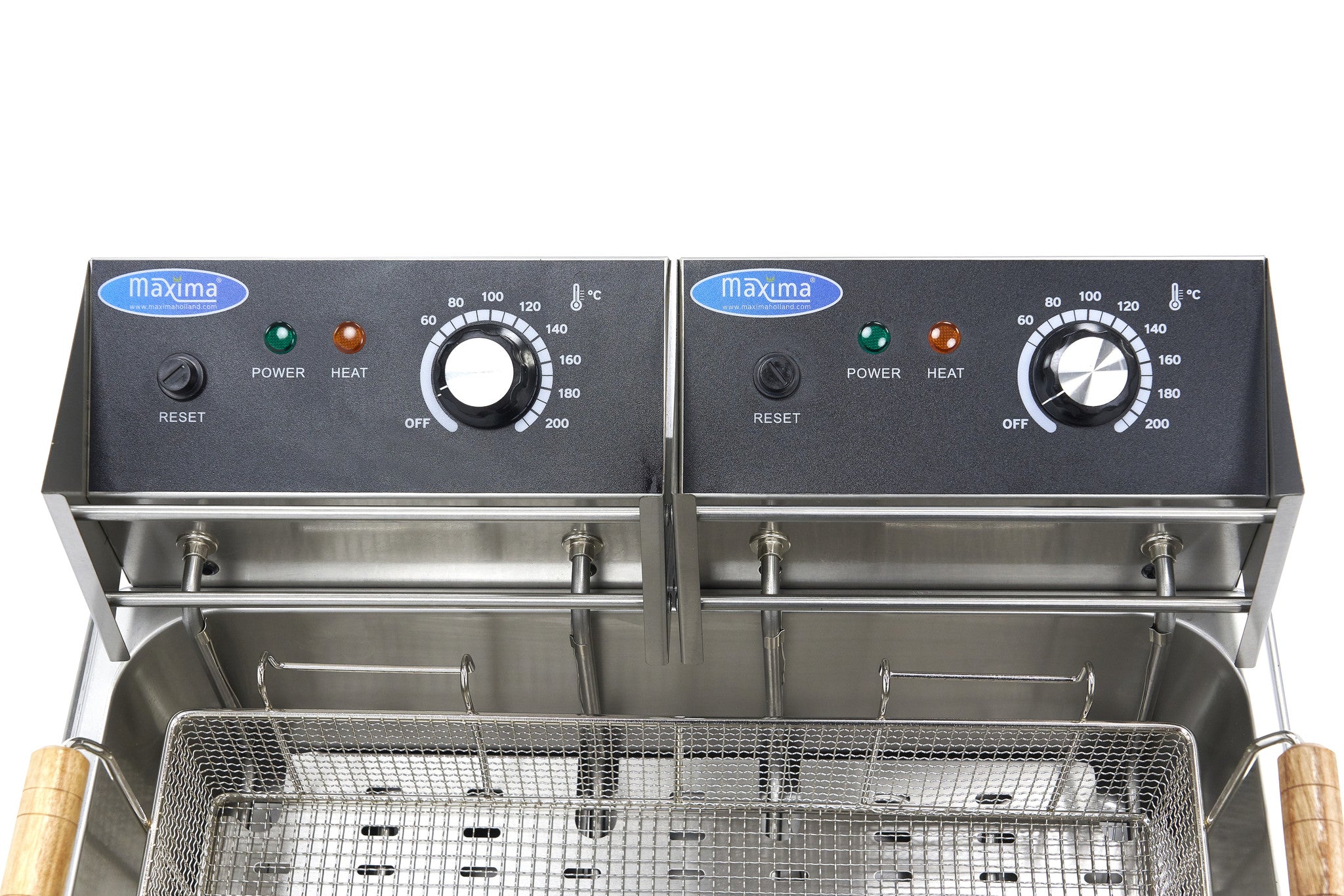 Friteringskastrull - 15L - 1 korg - upp till 3 kg pommes frites