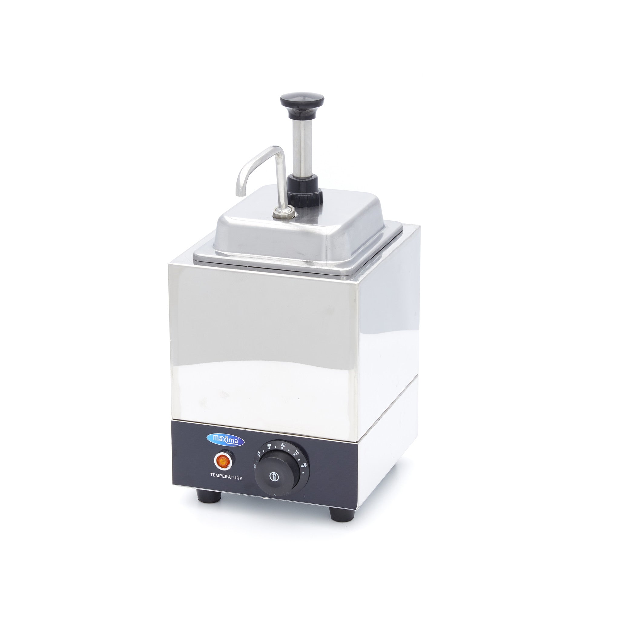 Uppvärmd såsdispenser - 2L - med pump