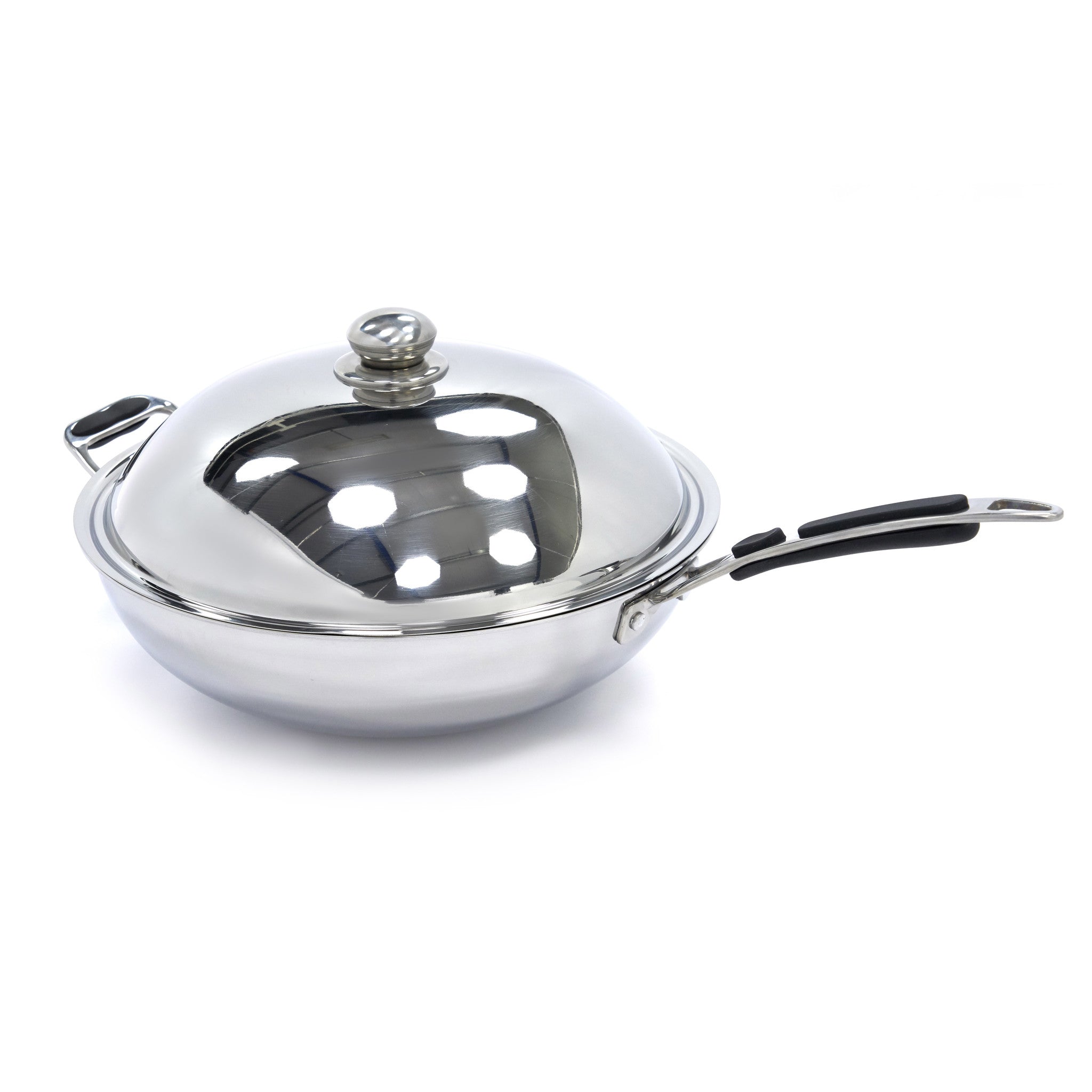 Woklock - Ø36cm - Rostfritt stål - Induktion