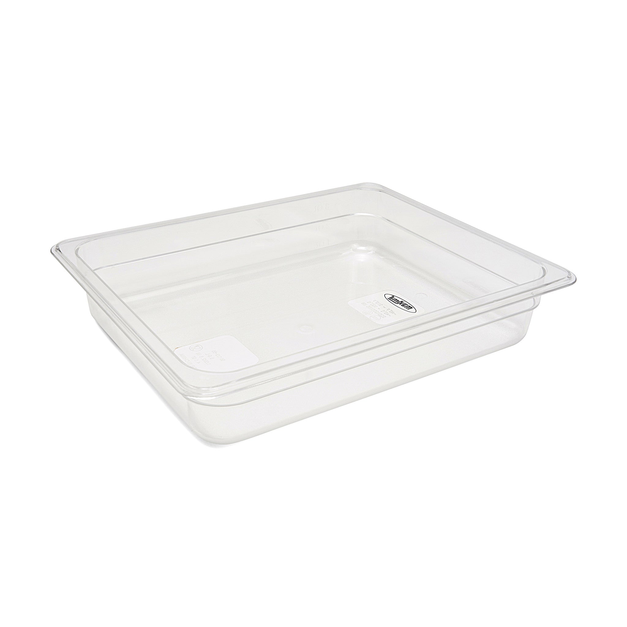 Gastronorm behållare - 3 stycken - 1/2 GN - 6,5 cm djup - polykarbonat