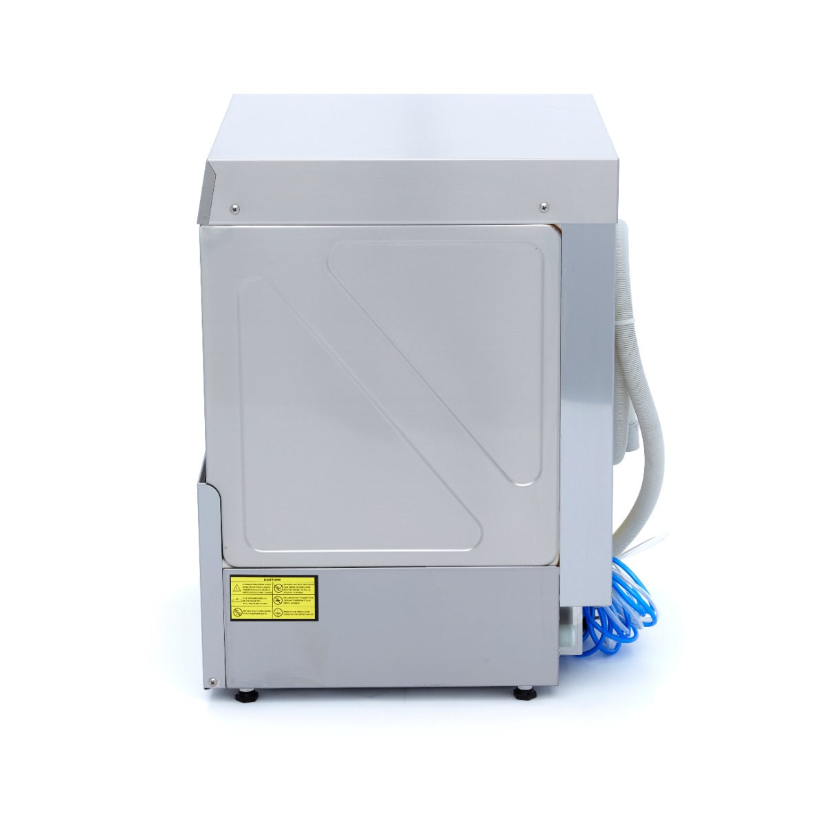 Glasdiskmaskin - 35 x 35 cm - med tömmpump, avhärdningsmedelspump och tvålpump - Digital display - 230V