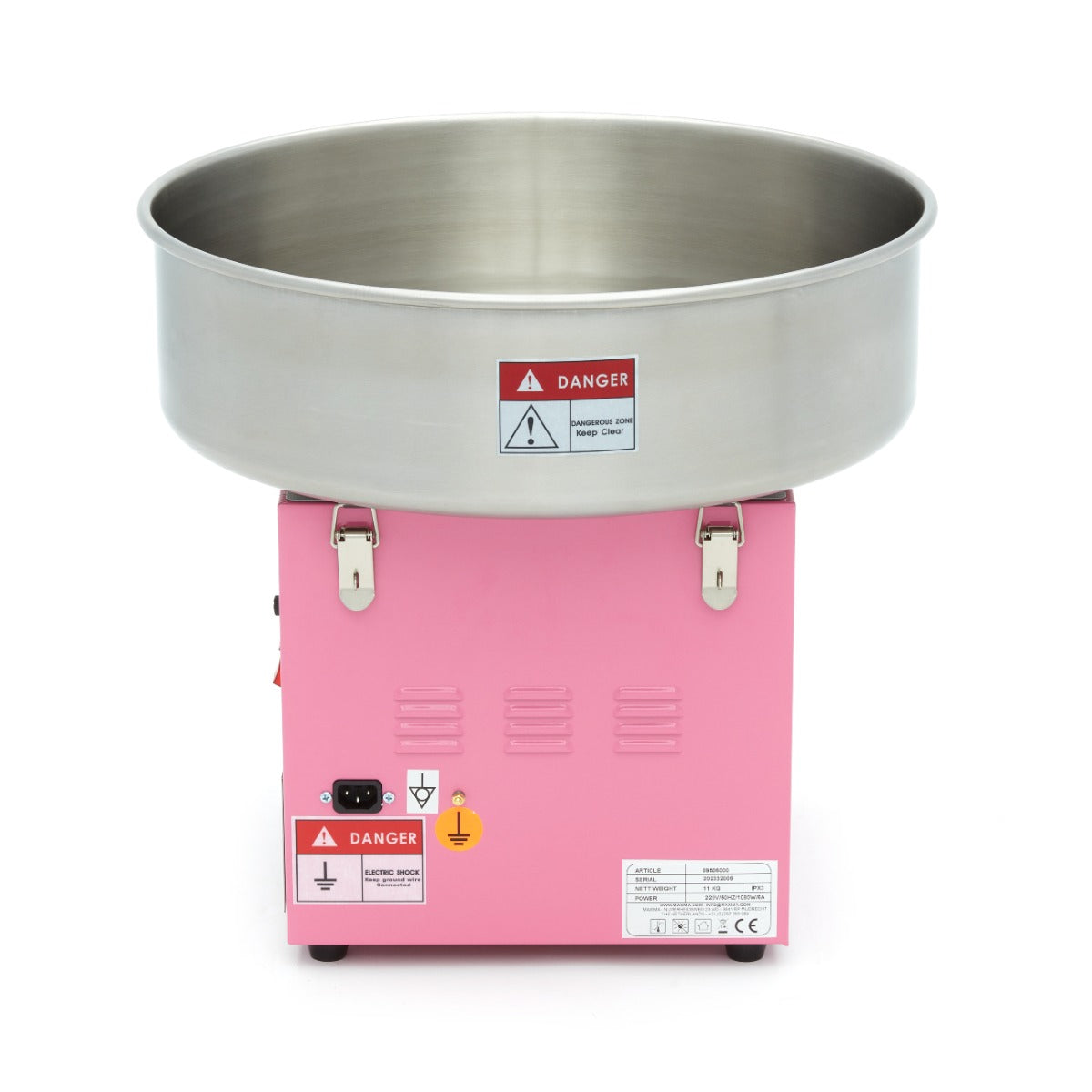 Candy Floss Machine – Ø 52cm – Rosa