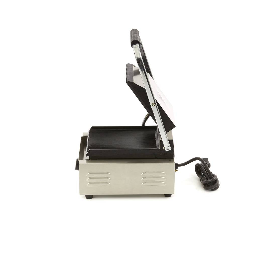 Kontaktgrill - Räfflade - Enkel Grillplatta - 22cm