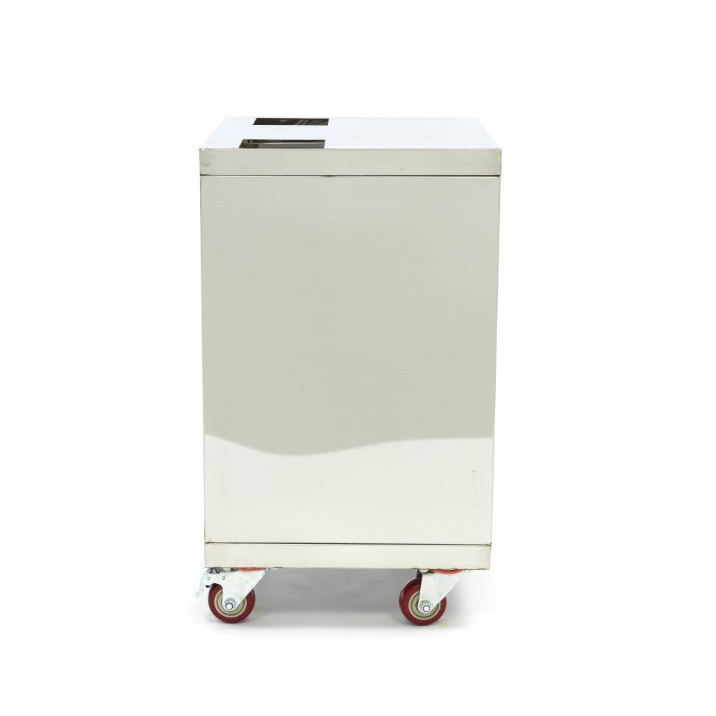 Orange Juicer Trolley - Kompakt - inklusive soptunna - på hjul