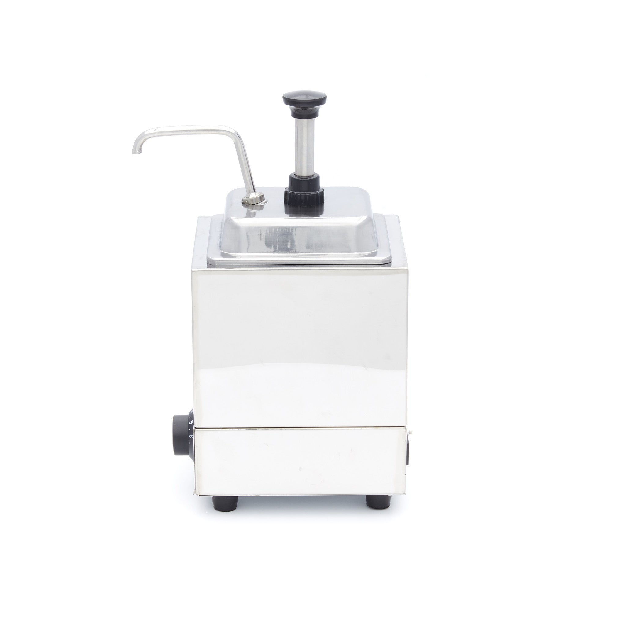 Uppvärmd såsdispenser - 2L - med pump