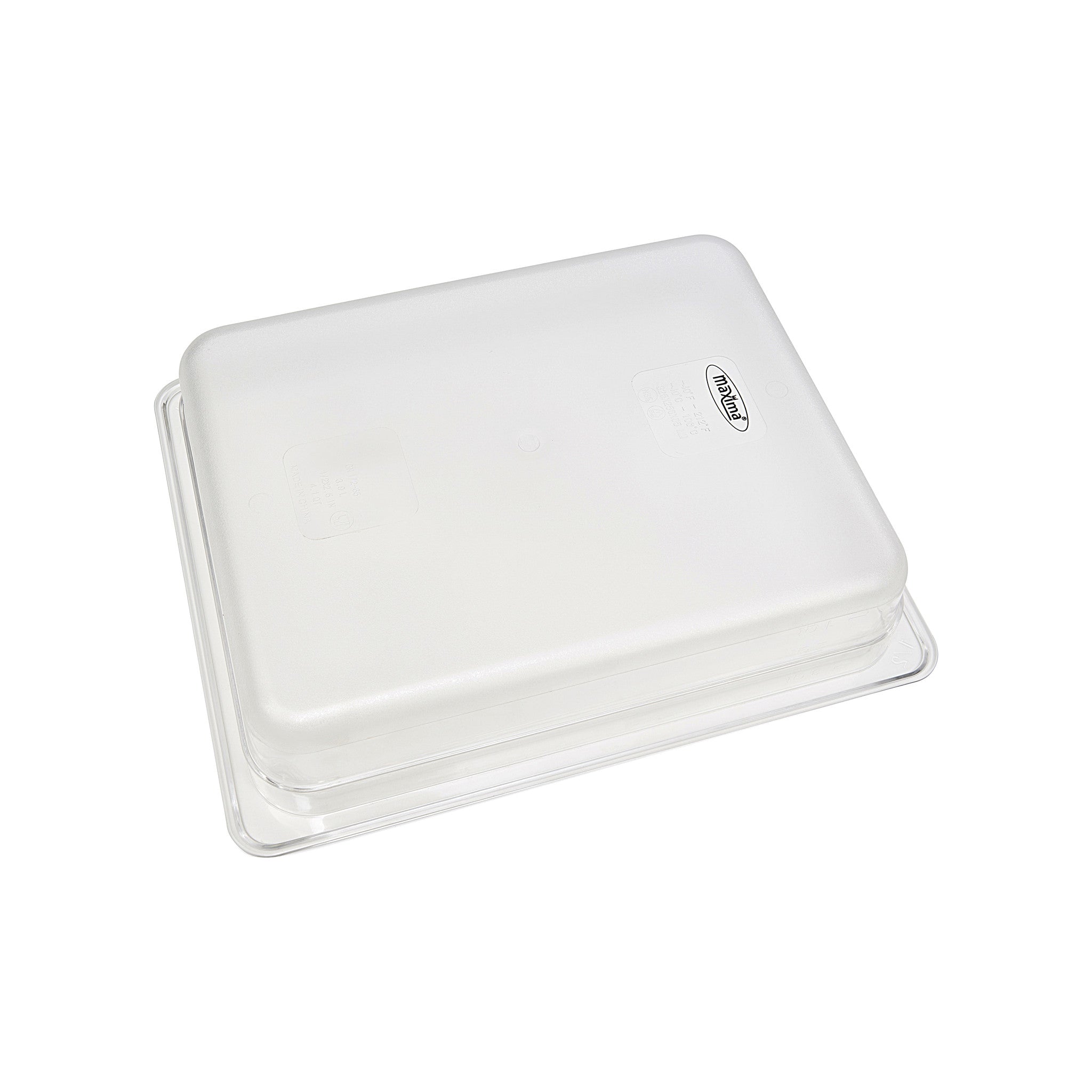 Gastronorm behållare - 3 stycken - 1/2 GN - 6,5 cm djup - polykarbonat