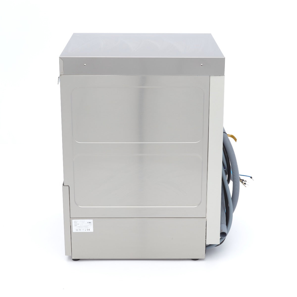 Underbänksdiskmaskin - 50 x 50 cm - med spolglanspump - 400V