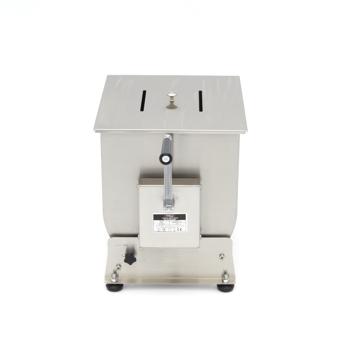 Köttblandare - 40L - 35kg Kött - Tiltbar skål - Manuell