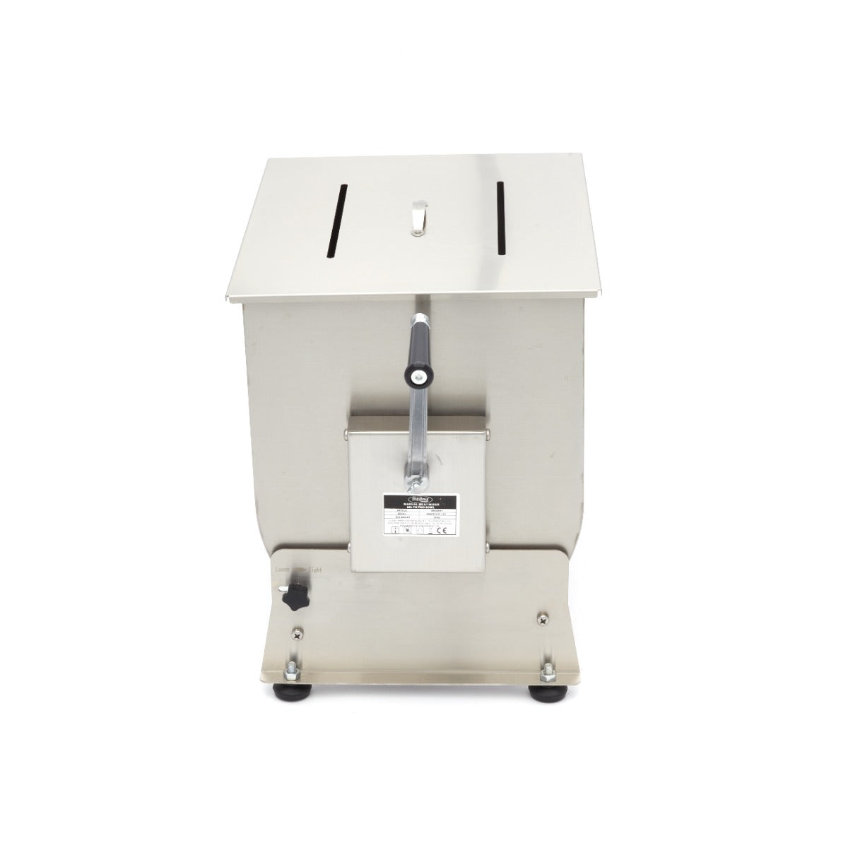 Köttblandare - 60L - 55kg Kött - Tiltbar skål - Manuell
