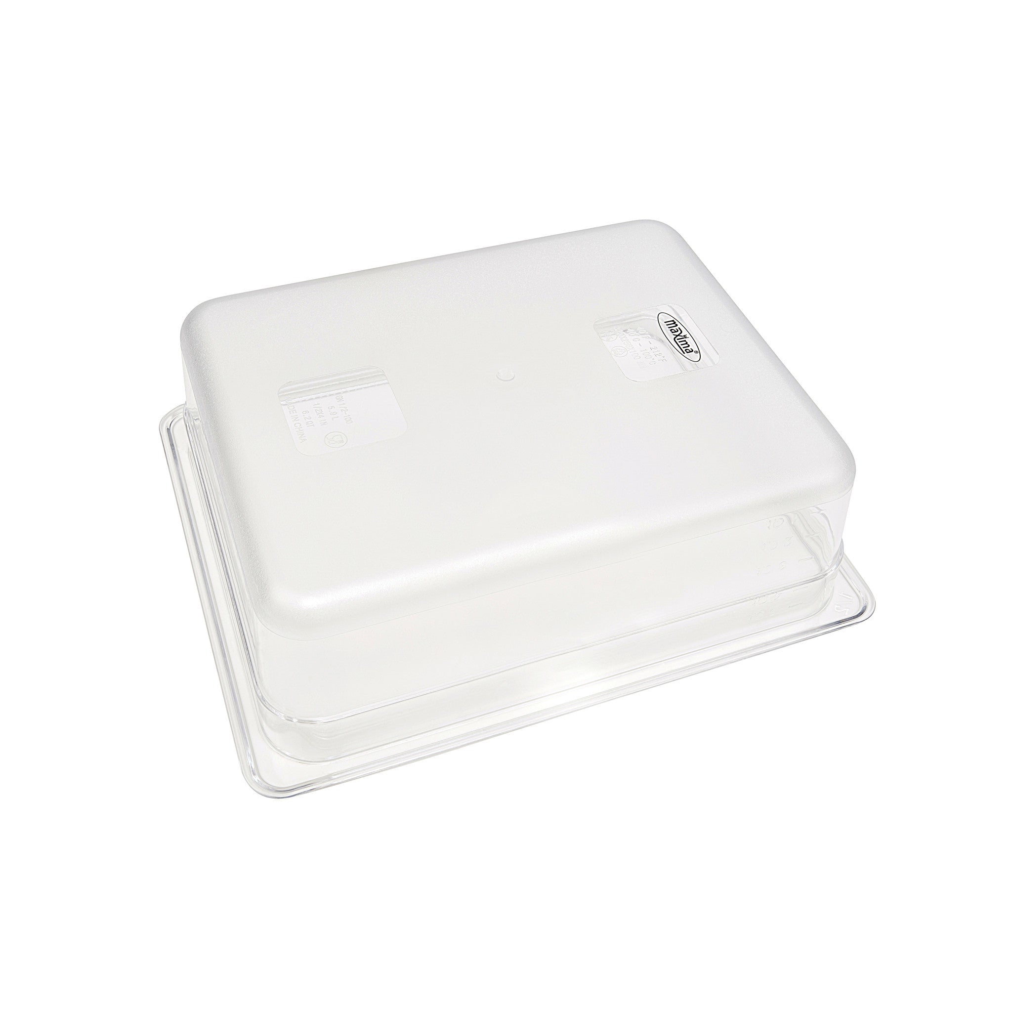 Gastronorm behållare - 3 st - 1/2 GN - 10 cm djup - polykarbonat