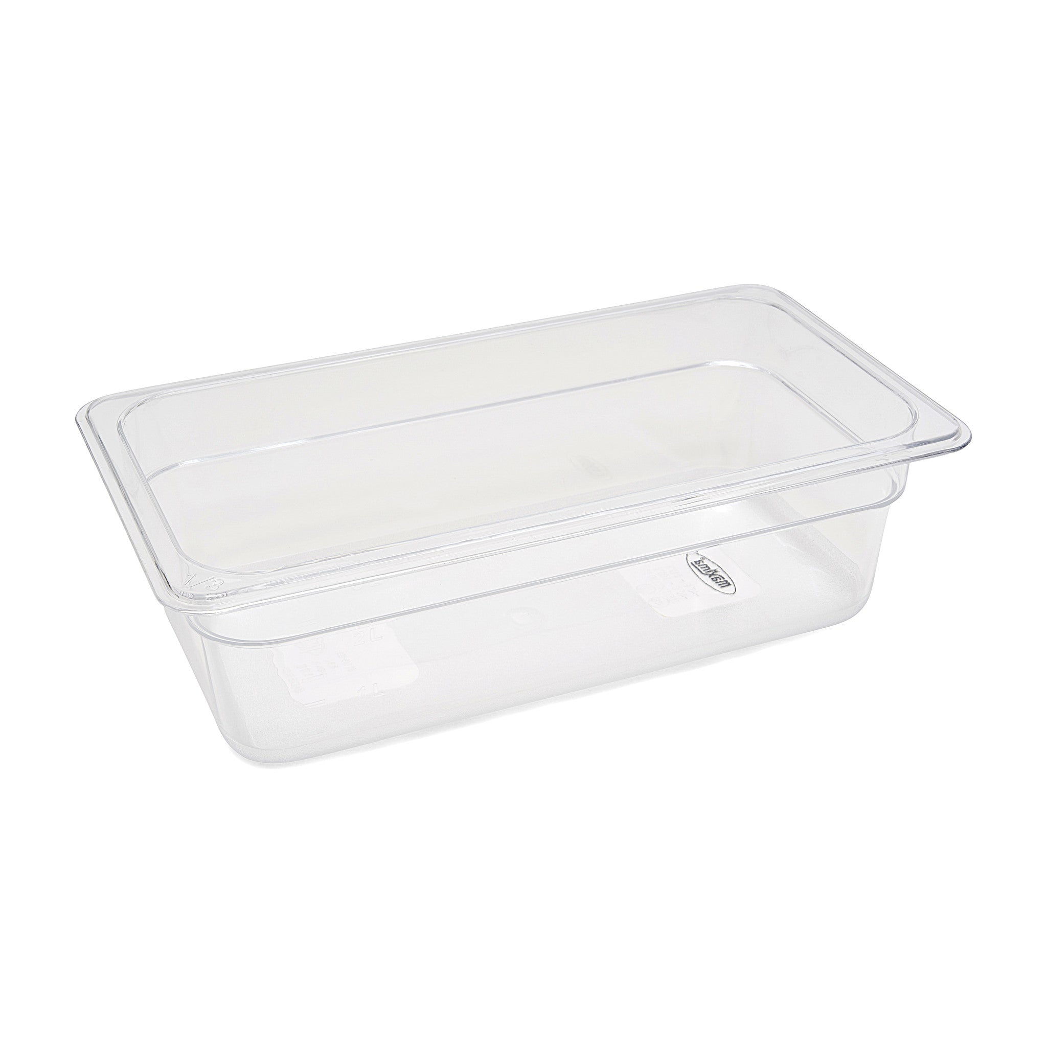 Gastronorm behållare - 3 stycken - 1/3 GN - 10 cm djup - polykarbonat