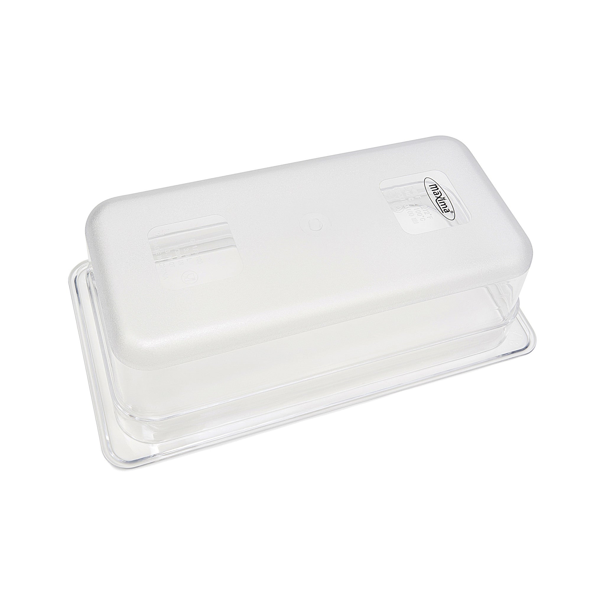 Gastronorm behållare - 3 stycken - 1/3 GN - 10 cm djup - polykarbonat