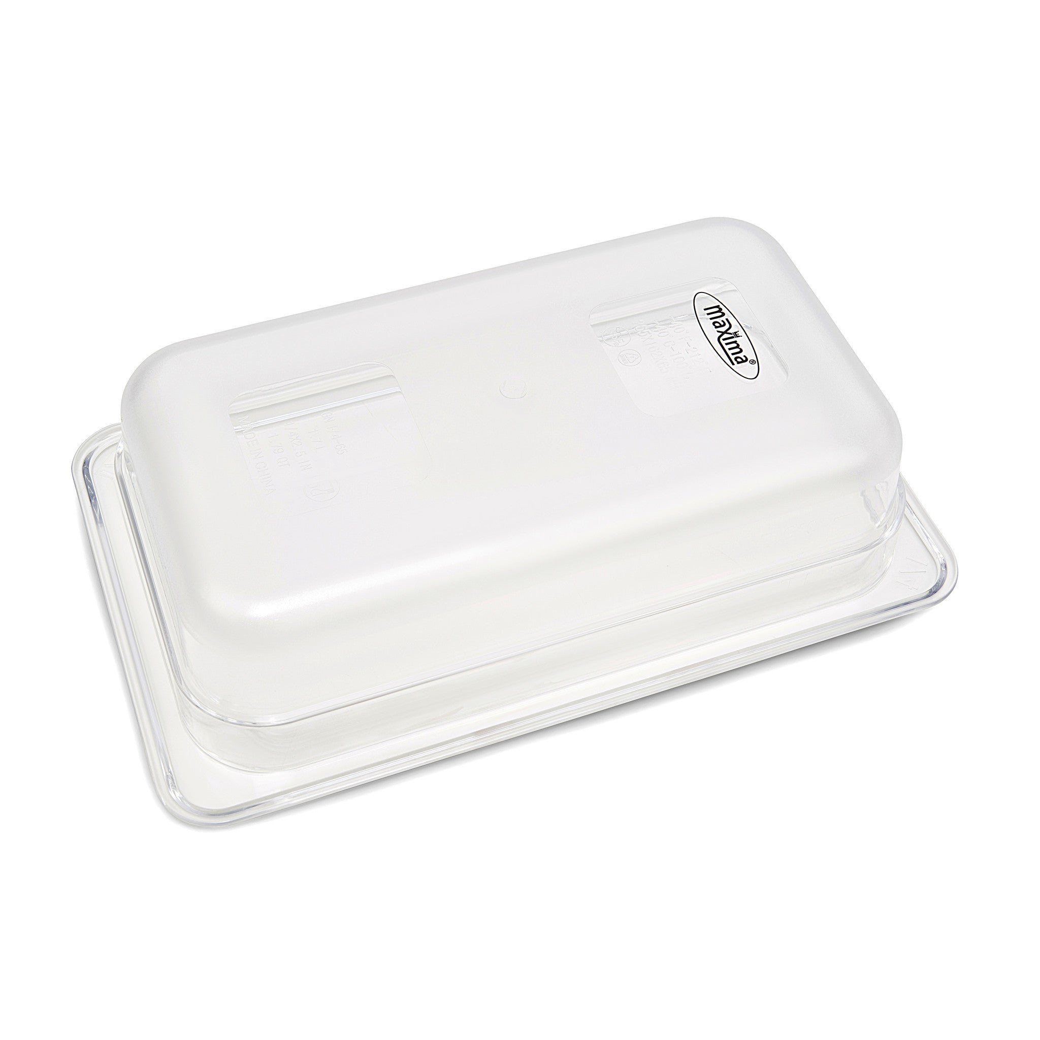 Gastronorm behållare - 3 stycken - 1/4 GN - 6,5 cm djup - polykarbonat