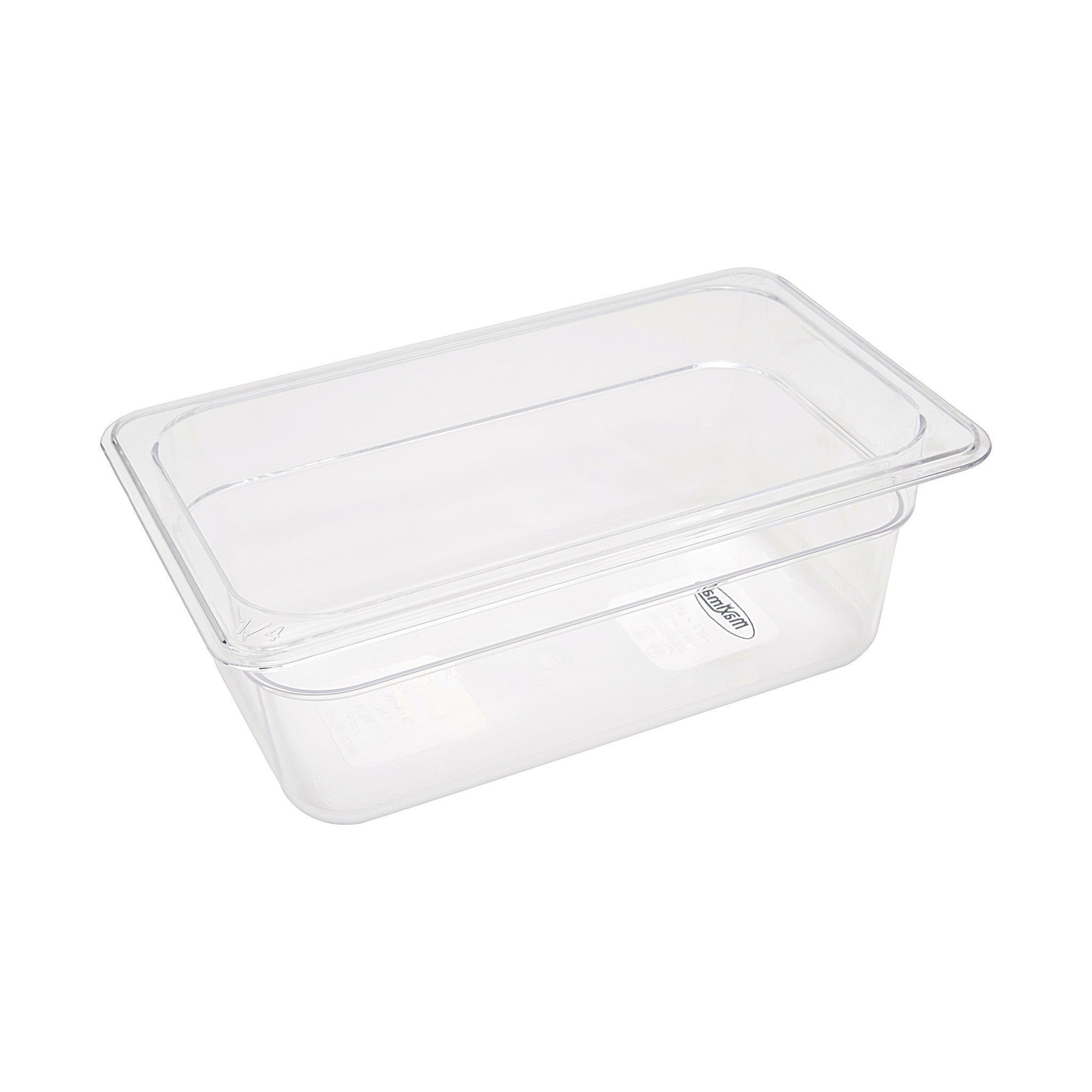 Gastronorm behållare - 3 stycken - 1/4 GN - 10 cm djup - polykarbonat