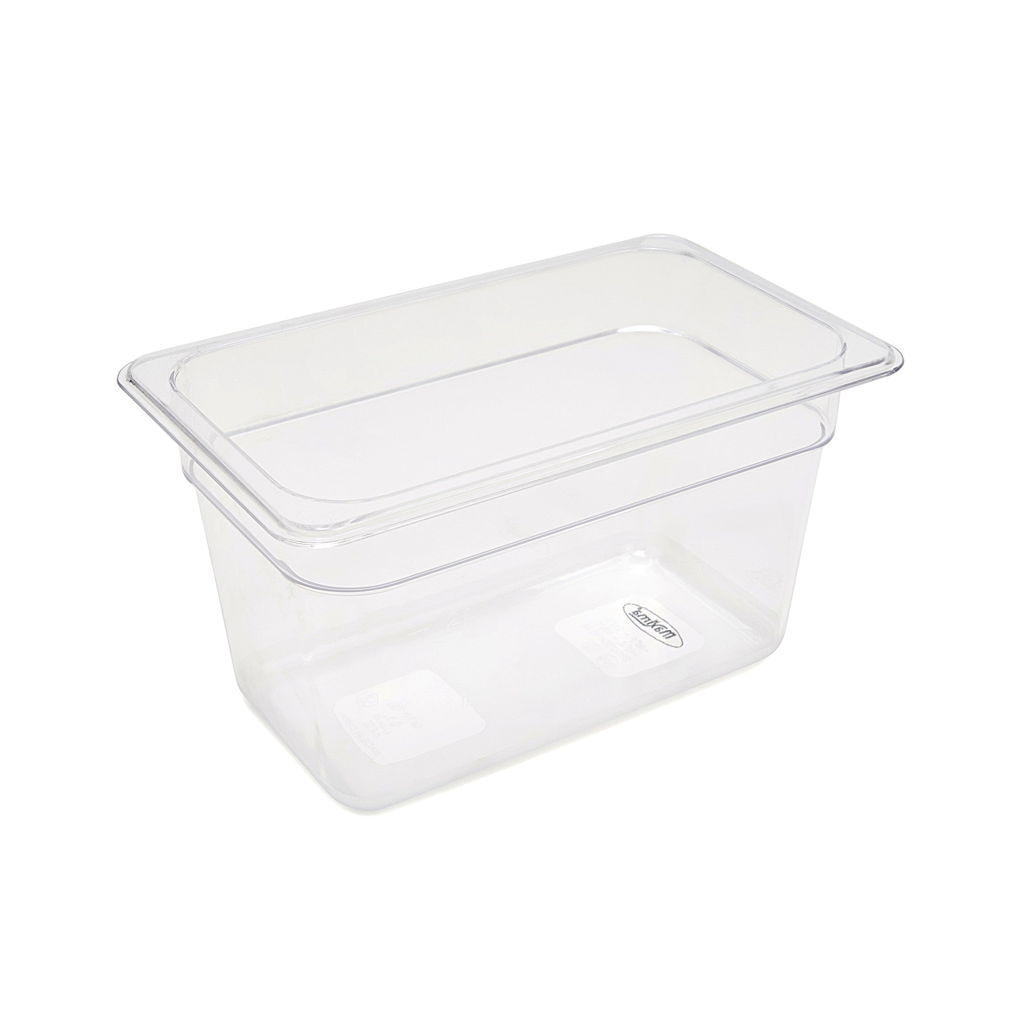 Gastronorm behållare - 3 st - 1/4 GN - 15 cm djup - polykarbonat