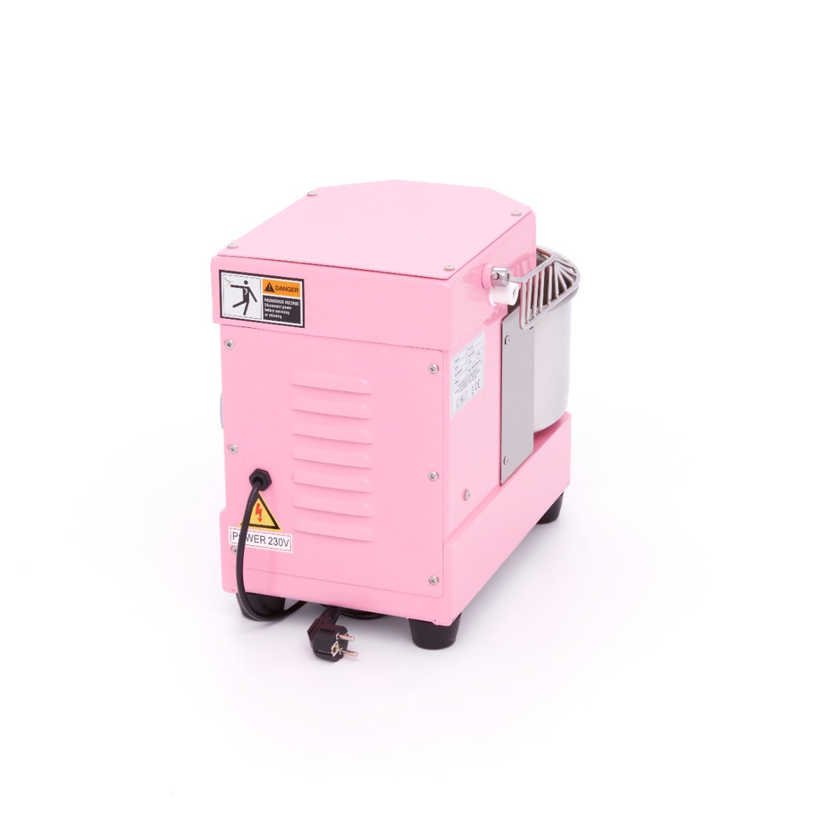 Dough Mixer - 8 liter - 4,5 kg deg - Rosa