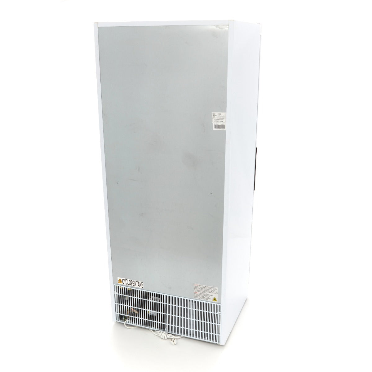 Frys - 600L - 6 Fasta hyllplan - Vit