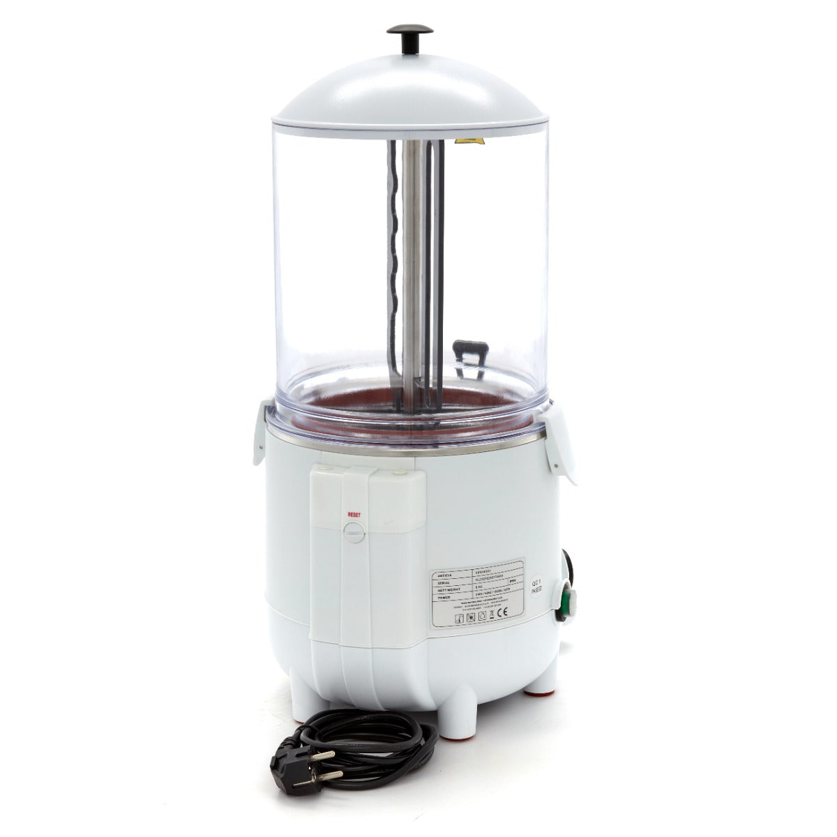 Chokladdispenser - varm - 10L - Vit