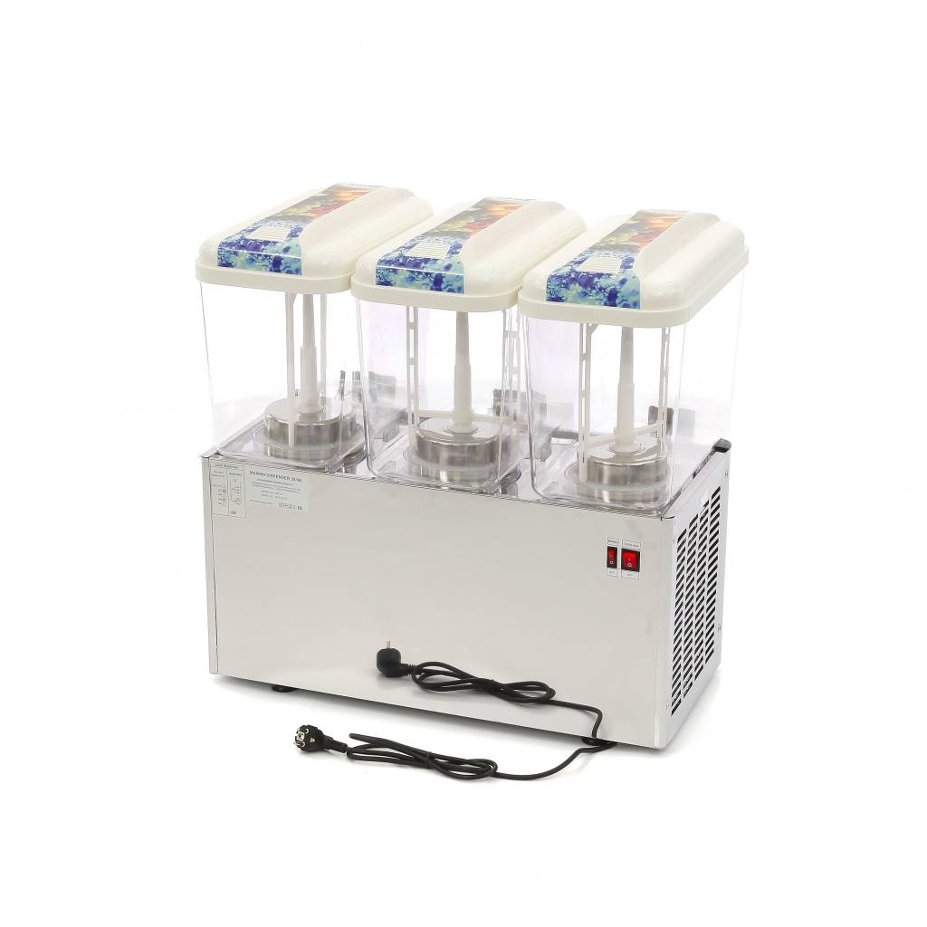 Dryckesautomat - 3 x 18L - Elektrisk - inklusive omrörningsmekanism