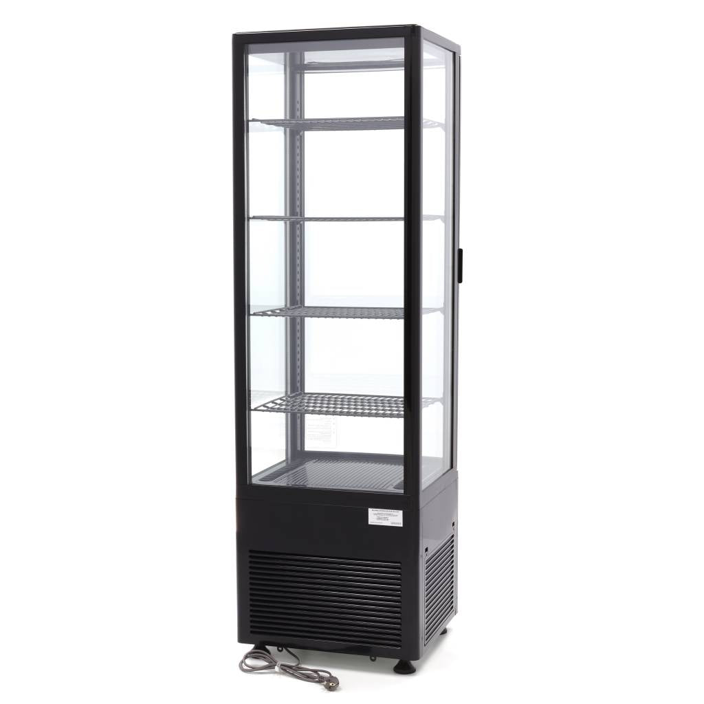 Kylvitrin - 235L - 52cm - Svart