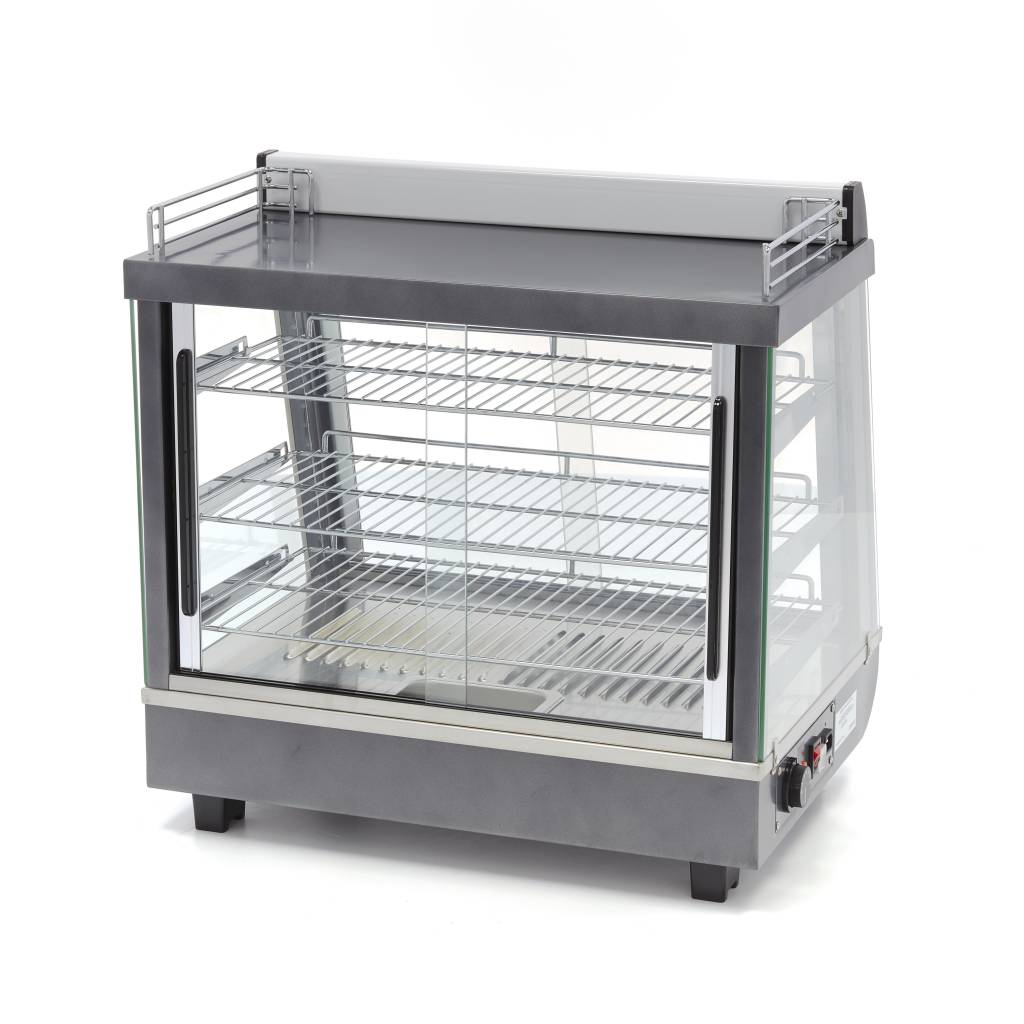 Värmeskåp - Värmedisplay - 96L - 67,5 cm - 3 hyllplan