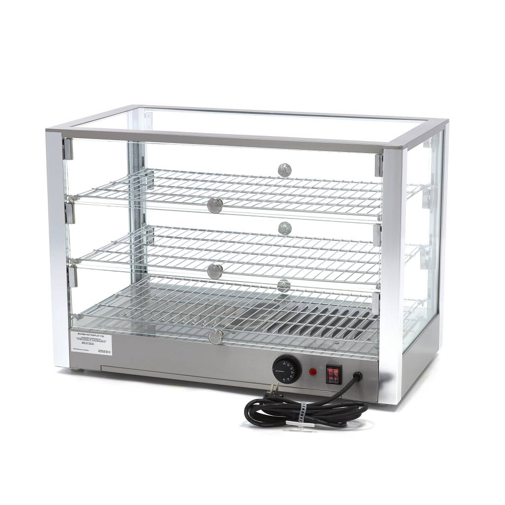 Värmeskåp - Värmedisplay - 115L - 70cm - 3 hyllplan