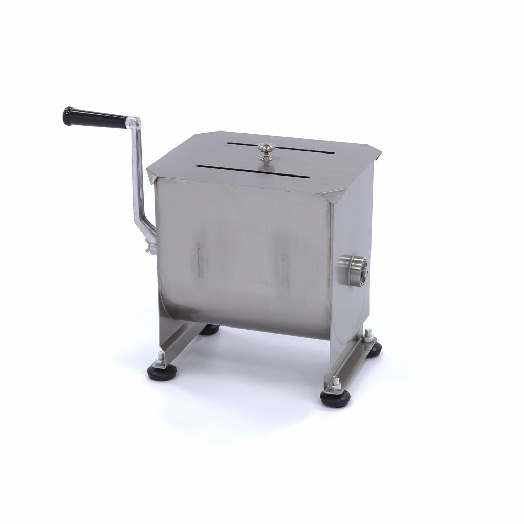 Köttblandare - 10L - 7,5kg Kött - Enkelt skaft - Manuell