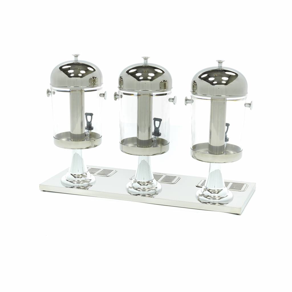 Dryckesautomat - 3 x 8L - Central kylrör - Fungerar utan el